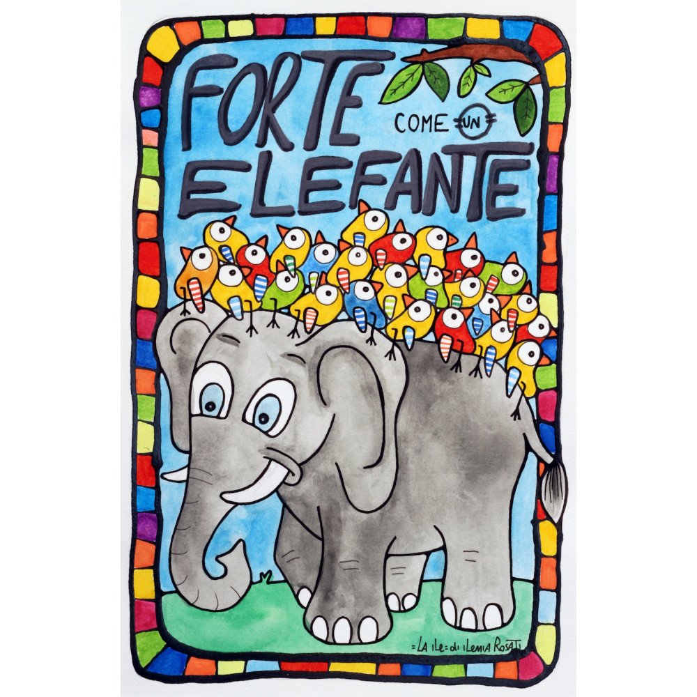 Forte come un elefante